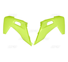 Ковпачки радіатора UFO husqvarna tc 125/250 '19, fc 250/350/450 '19 fluo жовтий