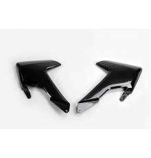 Ковпачки радіатора UFO husqvarna tc 125/300 16-18, tc 250 17-18, te/tx 125/250/300 17-19, fe 250/350/450/501 17-19, fc 250/350/450 16-18 колір чорний