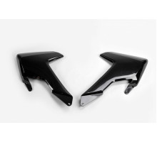 Ковпачки радіатора UFO husqvarna tc 125/300 16-18, tc 250 17-18, te/tx 125/250/300 17-19, fe 250/350/450/501 17-19, fc 250/350/450 16-18 колір чорний