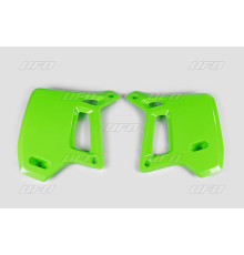 Кришки радіатора UFO kawasaki kdx 200 '90-94 зелені