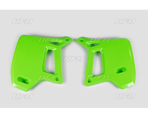 Кришки радіатора UFO kawasaki kdx 200 '90-94 зелені