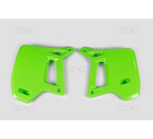 Кришки радіатора UFO kawasaki kdx 200 '90-94 зелені