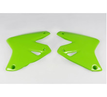Кришки радіатора UFO kawasaki klx 400r '03-'25, зелені