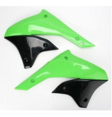 Ковпачки радіатора UFO kawasaki klx 450r '07-'25 колір зелений