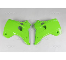 Ковпачки радіатора UFO kawasaki kx 125/250 '92-'93 колір зелений