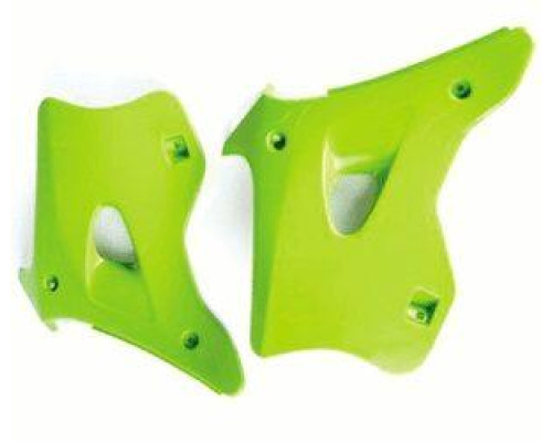 Ковпачки радіатора UFO kawasaki kx 125/250 '94-'98 колір зелений