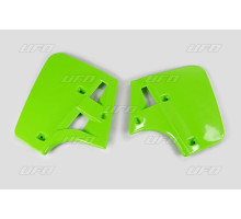 Кришки радіатора UFO kawasaki kx 250 '87 колір зелений