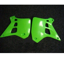 Ковпачки радіатора UFO kawasaki kx 250 '90-'91 колір зелений