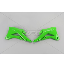 Ковпачки радіатора UFO kawasaki kx 85 '14-'21, kx 100 '14-'21 колір зелений