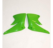 Ковпачки радіатора UFO kawasaki kxf 250 '04-'05 колір зелений