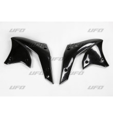 Радіаторні ковпачки UFO kawasaki kxf 250 '07 колір чорний