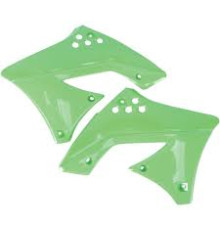 Ковпачки радіатора UFO kawasaki kxf 250 '09-'11 колір зелений
