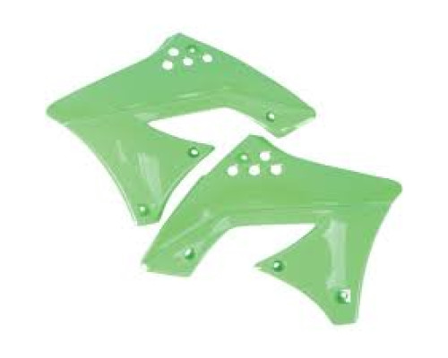 Ковпачки радіатора UFO kawasaki kxf 250 '09-'11 колір зелений