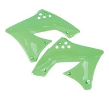 Ковпачки радіатора UFO kawasaki kxf 250 '09-'11 колір зелений
