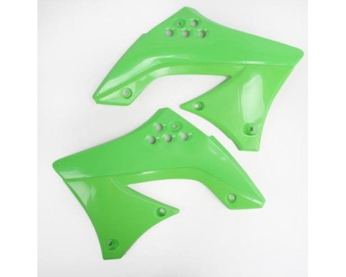 Ковпачки радіатора UFO kawasaki kxf 250 '09-'12 колір зелений