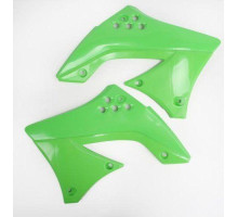 Ковпачки радіатора UFO kawasaki kxf 250 '09-'12 колір зелений