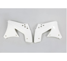 Ковпачки радіатора UFO kawasaki kxf 250 '09-12, білі