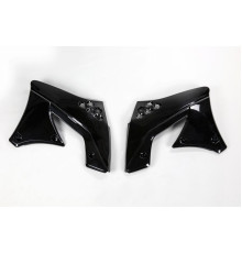 Ковпачки радіатора UFO kawasaki kxf 250 '09-12, колір чорний