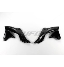 Ковпачки радіатора UFO kawasaki kxf 250 '13-'16 колір чорний
