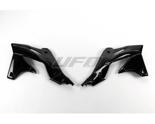 Ковпачки радіатора UFO kawasaki kxf 250 '13-'16 колір чорний