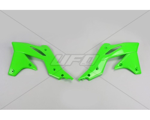 Ковпачки радіатора UFO kawasaki kxf 250 '13-'16 колір зелений