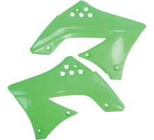 Радіаторні ковпачки UFO kawasaki kxf 450 '09 колір зелений