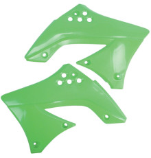 Радіаторні ковпачки UFO kawasaki kxf 450 '09 колір зелений