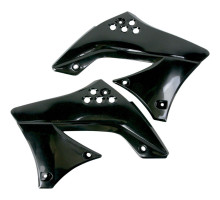 Ковпачки радіатора UFO kawasaki kxf 450 '09-'11 колір чорний