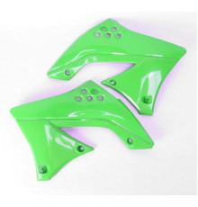 Ковпачки радіатора UFO kawasaki kxf 450 '09-'11 колір зелений