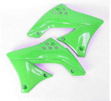 Ковпачки радіатора UFO kawasaki kxf 450 '09-'11 колір зелений