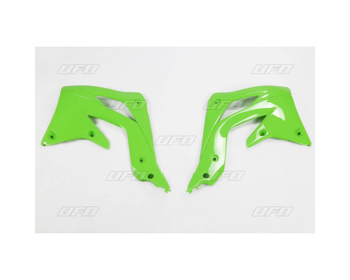 Ковпачки радіатора UFO kawasaki kxf 450 '12-'15 колір зелений