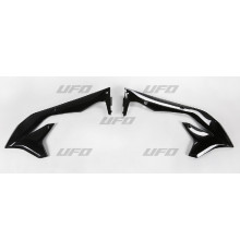 Ковпачки радіатора UFO kawasaki kxf 450 '16-'17, колір чорний