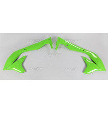 Ковпачки радіатора UFO kawasaki kxf 450 '16-'17, зелені