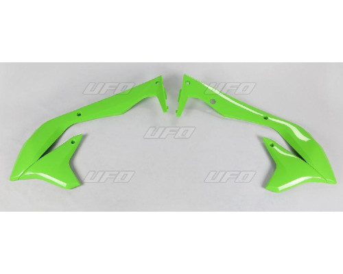 Ковпачки радіатора UFO kawasaki kxf 450 '16-'17, зелені