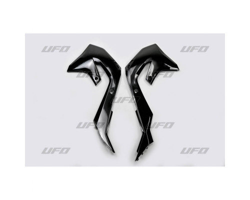 Радіаторні ковпачки UFO kawasaki kxf 450 '19 чорний