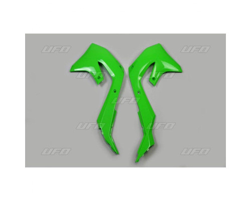 Радіаторні ковпачки UFO kawasaki kxf 450 '19 зелені