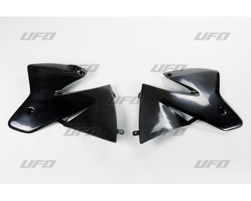 Ковпачки радіатора UFO ktm 2t '98-'00, 4t '00 колір чорний