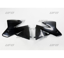 Ковпачки радіатора UFO ktm 2t '98-'00, 4t '00 колір чорний