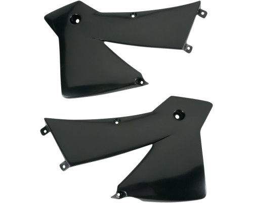 Ковпачки радіатора UFO ktm sx '01-'04, exc '03-'04 колір чорний