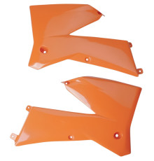 Ковпачки радіатора UFO ktm sx '05-'06, exc '05-'07, колір помаранчевий