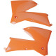 Ковпачки радіатора UFO ktm sx '05-'06, exc '05-'07, колір помаранчевий