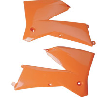 Ковпачки радіатора UFO ktm sx '05-'06, exc '05-'07, колір помаранчевий