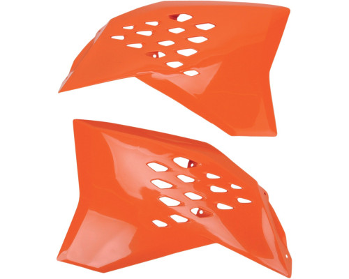 Ковпачки радіатора UFO ktm sx '07-'08, exc '08 колір помаранчевий = kt04016127