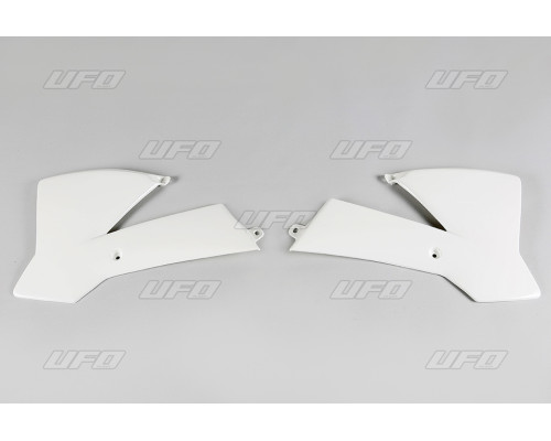 Ковпачки радіатора UFO ktm sx 65 '02-'08 колір білий ktm