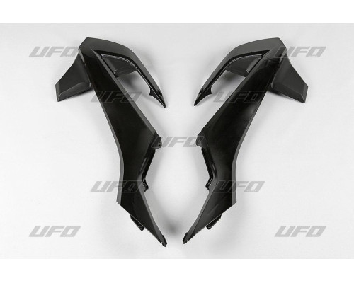 Ковпачки радіатора UFO ktm sx 65 '16-18 колір чорний