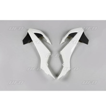 Ковпачки радіатора UFO ktm sx 65 '16-'22 колір oem '17 (білий/чорний)