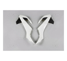 Ковпачки радіатора UFO ktm sx 65 '16-'22 колір oem '17 (білий/чорний)