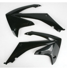 Ковпачки радіатора UFO ktm sx/sxf '11-'12, exc '12-'13 колір чорний
