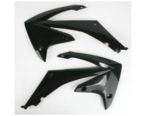 Ковпачки радіатора UFO ktm sx/sxf '11-'12, exc '12-'13 колір чорний