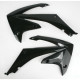Ковпачки радіатора UFO ktm sx/sxf '11-'12, exc '12-'13 колір чорний